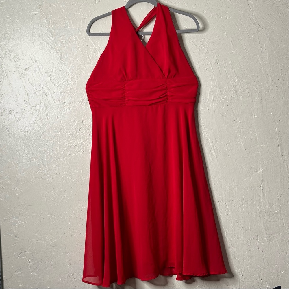 Halter A line dress